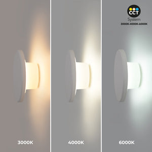 Aplique de pared circular "Eclipse" 9W - CCT - IP65 (28)
