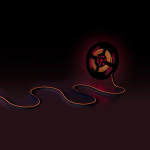 Tira LED COB 24V DC RGB - Emisión lateral - 12W/m - 10mm - IP20 - Corte c/ 5cm - Rollo de 5 metros (4)