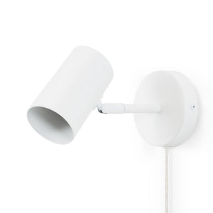 Aplique de pared interior orientable "Ben" con cable y enchufe - E27 (39)