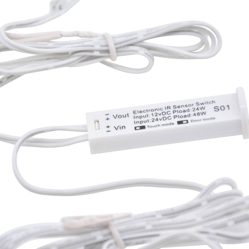 Interruptor con sensor empotrable para armarios IR - 12/24V-DC- IP20 (1)