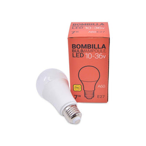 Bombilla 10-36V 7W E27 A60 para caravanas, camping y embarcaciones - Barcelona Led-