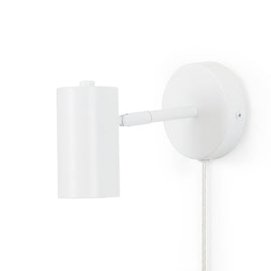 Aplique de pared interior orientable "Ben" con cable y enchufe - E27 - Barcelona Led-Decoración