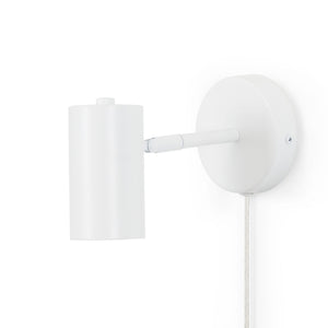 Aplique de pared interior orientable "Ben" con cable y enchufe - E27 (45)