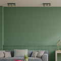 Triplo faretto da soffitto orientabile