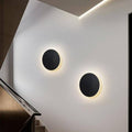 Circular wall light