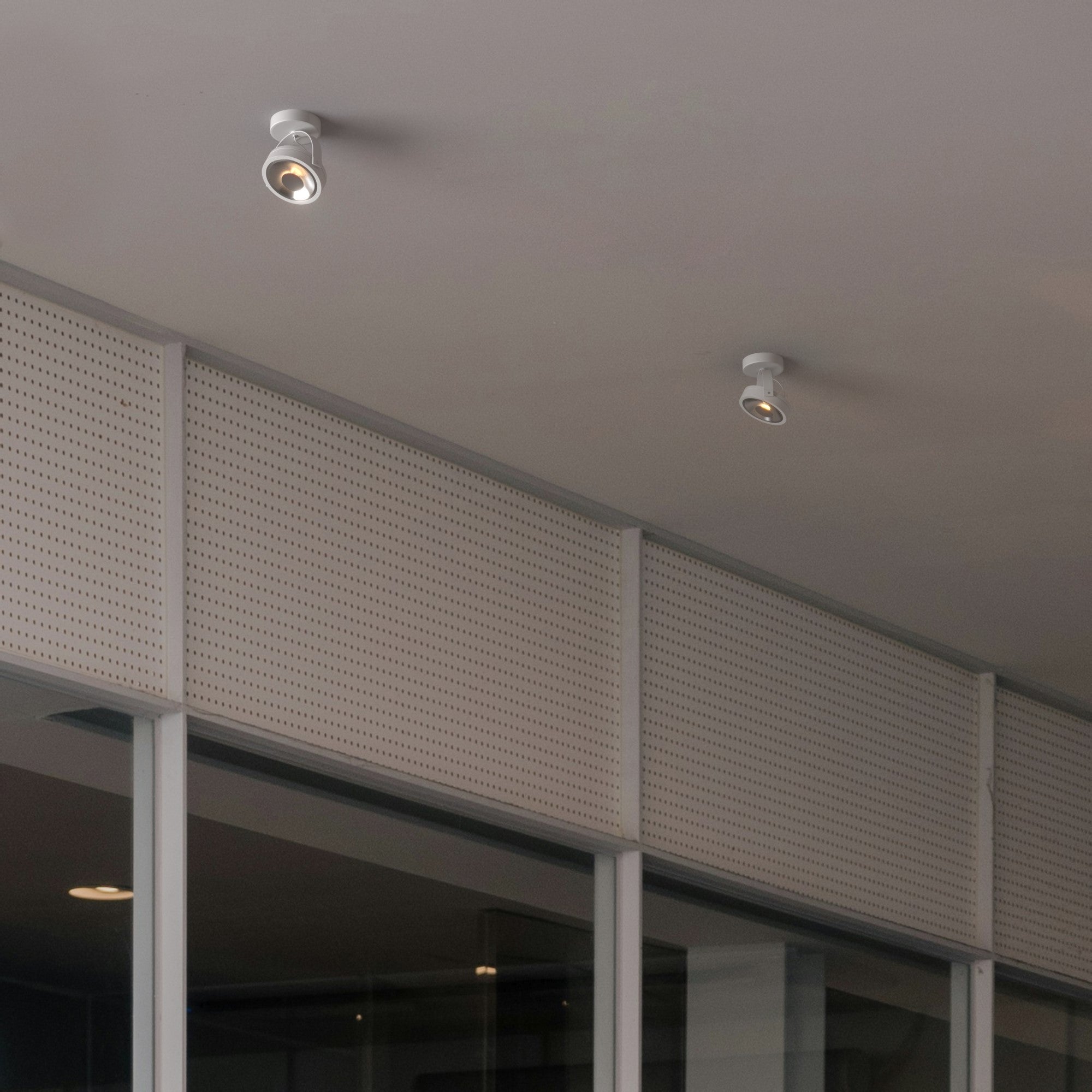 Foco de techo orientable "IRIS" + Bombilla AR111 GU10 (1)