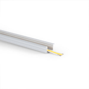 Perfil de aluminio empotrable para tira LED ≤ 15mm - 18.5x12mm - 2 metros - Barcelona Led-