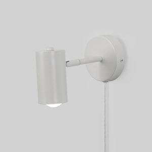Aplique de pared interior orientable "Ben" con cable y enchufe - E27 (46)