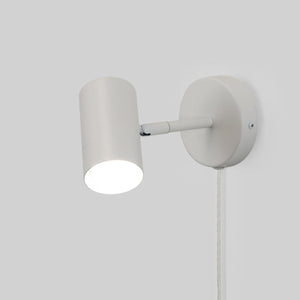 Aplique de pared interior orientable "Ben" con cable y enchufe - E27 - Barcelona Led-Decoración