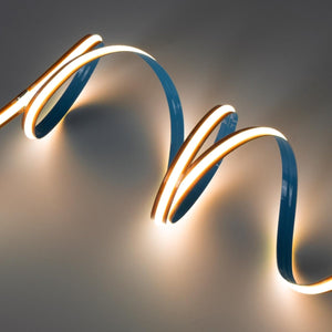 Tira LED COB 24V DC -Monocolor - FREE CUT - 11W/m - 8mm - IP20 - Rollo de 5 metros - Barcelona Led-