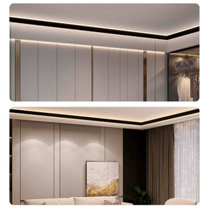 Perfil de aluminio para esquinas - Tira LED doble - 38.7x39mm - 2 metros - Barcelona Led-