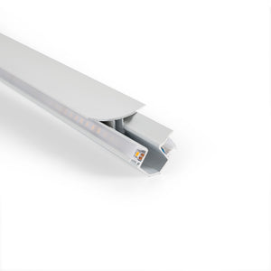 Tapa para perfil de esquina para tira LED doble - Ref. BPERFALP191 (6)
