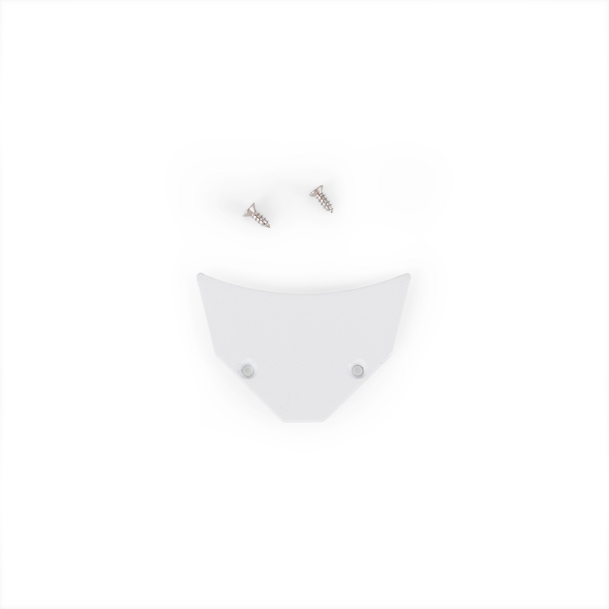 Tapa para perfil de esquina para tira LED doble - Ref. BPERFALP191