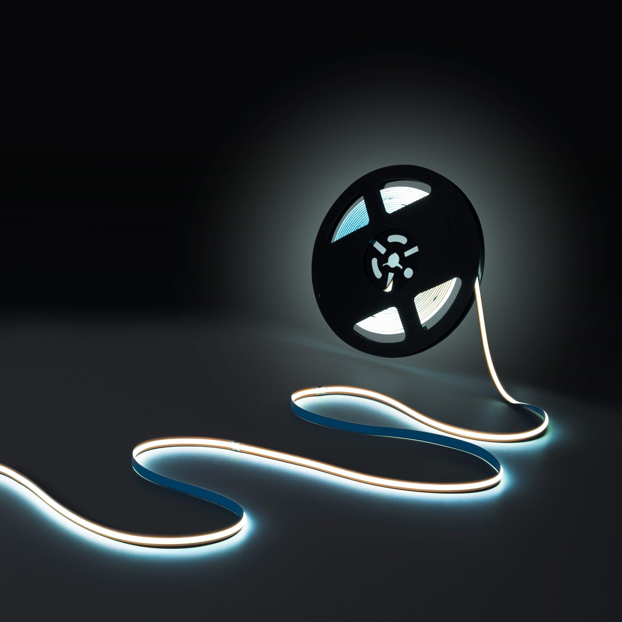 Tira LED COB 24V DC -Monocolor - FREE CUT - 11W/m - 8mm - IP20 - Rollo de 10 metros