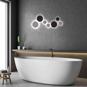 Aplique de pared circular "Eclipse" 9W - CCT - IP65 (45)