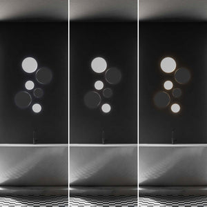 Aplique de pared circular "Eclipse" 18W - CCT - IP65 - Barcelona Led-Decoración
