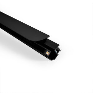Tapa para perfil de esquina para tira LED doble - Ref. BPERFALP191 - Barcelona Led-Accesorios