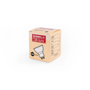 Bombilla LED GU10 - 5W - 120° - Barcelona Led-