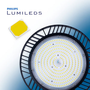 Campana LED industrial - 200W - PHILIPS Lumileds - Driver LIFUD - 5000K - IP65 - 7 años garantía (21)