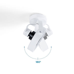 Foco de techo orientable "IRIS" + Bombilla AR111 GU10 - Barcelona Led-Decoración