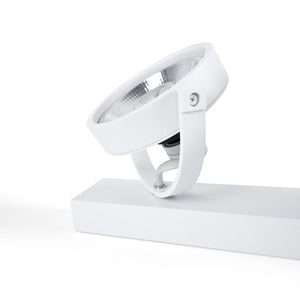 Foco de techo doble orientable "IRIS" + 2 bombillas AR111 GU10 - Barcelona Led-Decoración