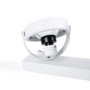 Foco de techo doble orientable "IRIS" + 2 bombillas AR111 GU10 - Barcelona Led-Decoración