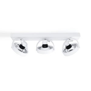 Foco de techo triple orientable "IRIS" + 3 bombillas AR111 GU10 - Barcelona Led-Decoración