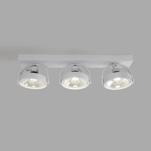 Foco de techo triple orientable "IRIS" + 3 bombillas AR111 GU10 - Barcelona Led-Decoración