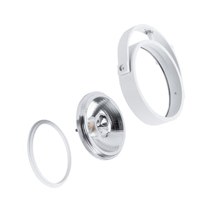 Foco de techo doble orientable "IRIS" + 2 bombillas AR111 GU10 (41)