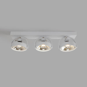 Foco de techo triple orientable "IRIS" + 3 bombillas AR111 GU10 - Barcelona Led-Decoración