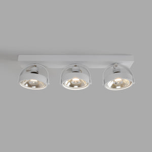 Foco de techo triple orientable "IRIS" + 3 bombillas AR111 GU10 (23)