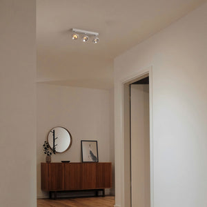 Foco de techo triple orientable "IRIS" + 3 bombillas AR111 GU10 (37)