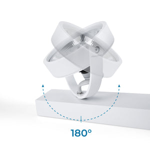 Foco de techo triple orientable "IRIS" + 3 bombillas AR111 GU10 (41)