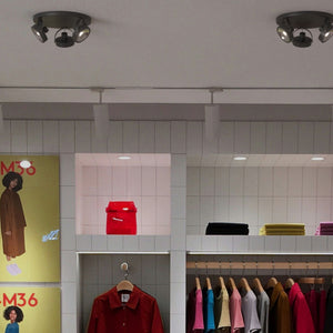 Aplique de techo triple orientable "IRIS 3" + 3 bombillas AR111 (10)