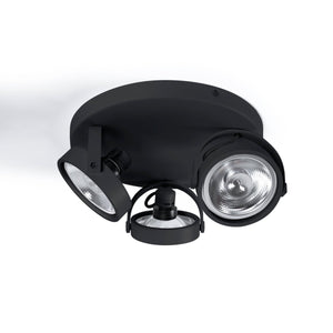 Aplique de techo triple orientable "IRIS 3" + 3 bombillas AR111 - Barcelona Led-Decoración