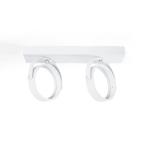 Foco de techo doble orientable "IRIS" - 2 x AR111 GU10 - Barcelona Led-Decoración