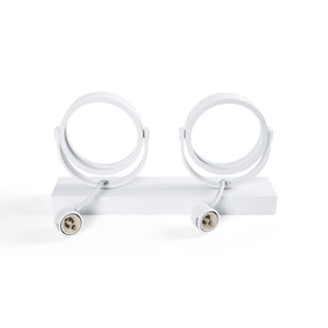 Foco de techo doble orientable "IRIS" - 2 x AR111 GU10 - Barcelona Led-Decoración