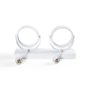 Foco de techo doble orientable "IRIS" - 2 x AR111 GU10 (8)