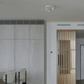 Triple adjustable ceiling spotlight