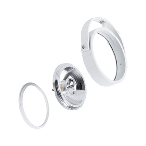 Aplique de techo triple orientable "IRIS 3" + 3 bombillas AR111 - Barcelona Led-Decoración