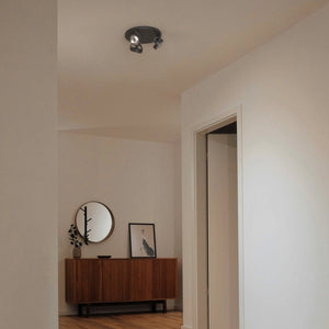 Aplique de techo triple orientable "IRIS 3" + 3 bombillas AR111 - Barcelona Led-Decoración