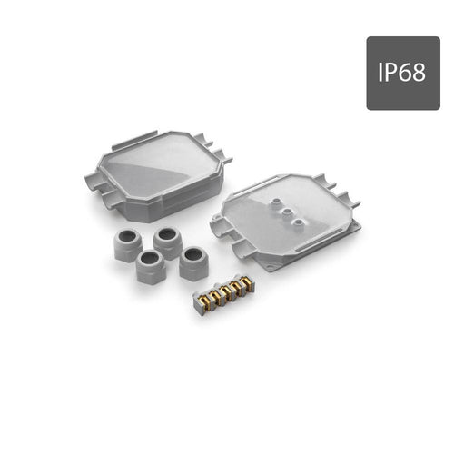 Readybox 120 watertight junction box with integrated IP68 insulating gel with 5 connectors 6MM2