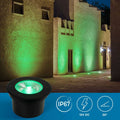 Outdoor LED Step Light - 18W - 12V DC - IP67 - Ø15cm - 30º - RGB/3000K 2