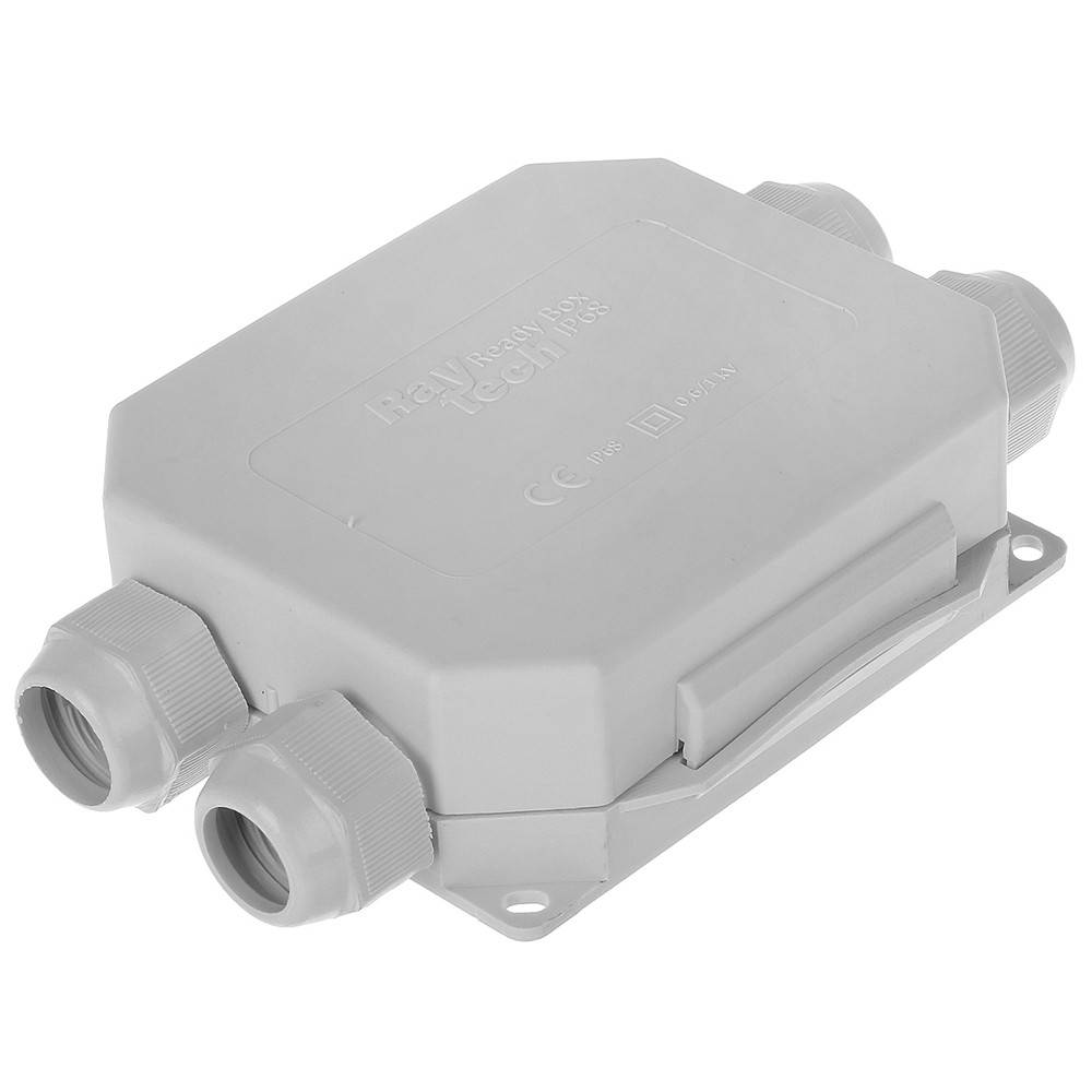Caja de conexiones estanca Readybox 120 con gel aislante integrado IP68 con 5 conectores 6MM2 (1)