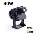 Projecteur de logo LED GOBO 40W rotatif extérieur - Optique 20° - IP65 2