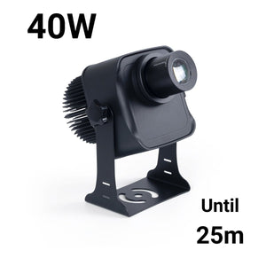 Proyector de logos LED GOBO 40W rotativo exterior - Óptica 20° - IP65 (1)