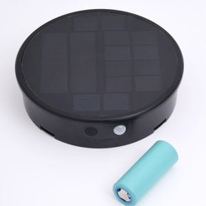 Bolardo solar LED "FELICE 400" con sensor PIR - 33 cm - 4000K - 2 modos de funcionamiento (6)
