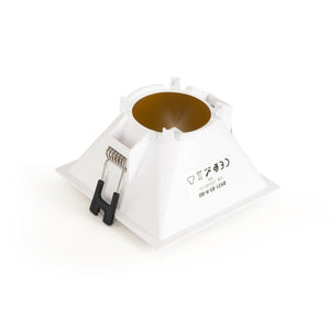 Aro downlight empotrable cuadrado - Bajo UGR - Corte 85 x 85mm (6)