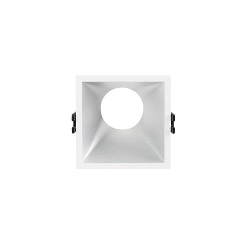 Square recessed downlight ring - Low UGR - Cutout 85 x 85mm