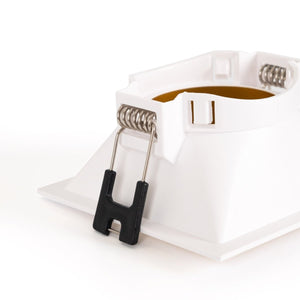 Aro downlight empotrable cuadrado - Bajo UGR - Corte 75 x 75mm (9)